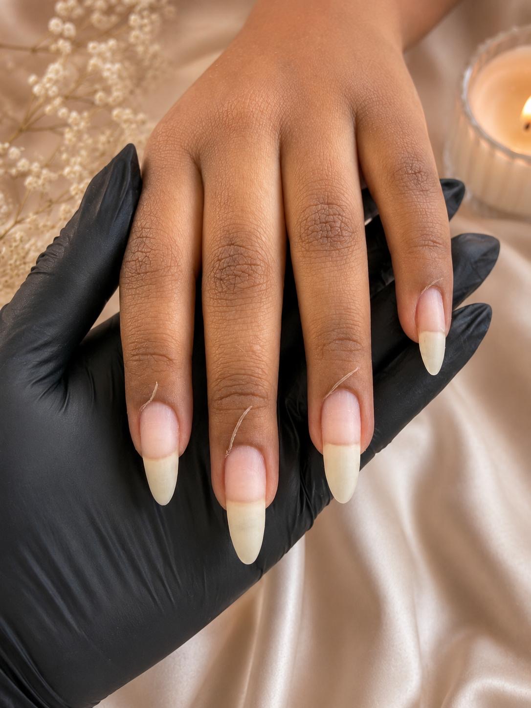 Russian Manicure - nail art Miami Shirley V Nails & Spa